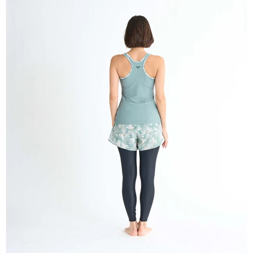 ロキシー（ROXY）（レディース）フィットネス水着 レディース 水泳 DIVE INTO YOU 2点セット カーキ 25SPRSW251501KHA 水泳 スイミング スイムウェア 