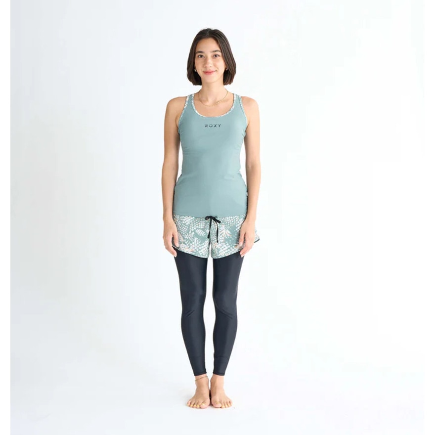 ロキシー（ROXY）（レディース）フィットネス水着 レディース 水泳 DIVE INTO YOU 2点セット カーキ 25SPRSW251501KHA 水泳 スイミング スイムウェア 