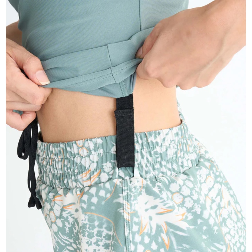 ロキシー（ROXY）（レディース）フィットネス水着 レディース 水泳 DIVE INTO YOU 2点セット カーキ 25SPRSW251501KHA 水泳 スイミング スイムウェア 