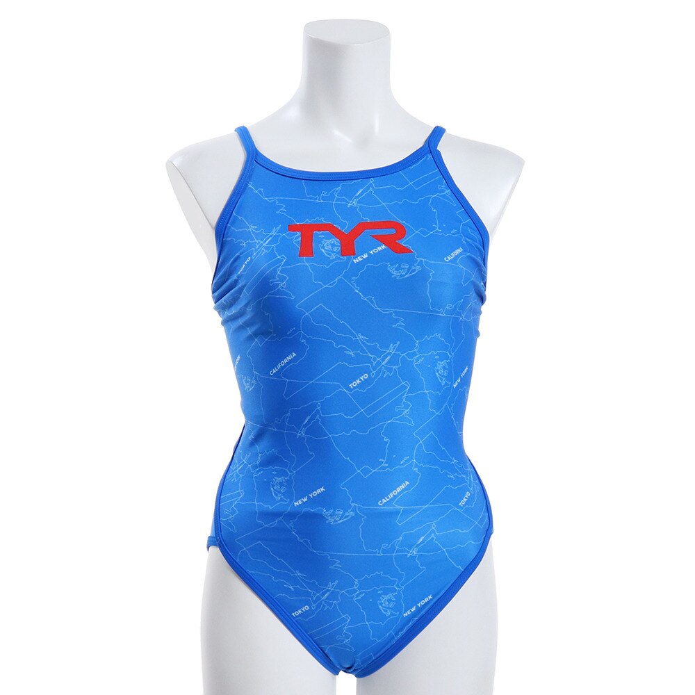  TR-F.BACK CITY MAP 水着 FCMAP-20S BL