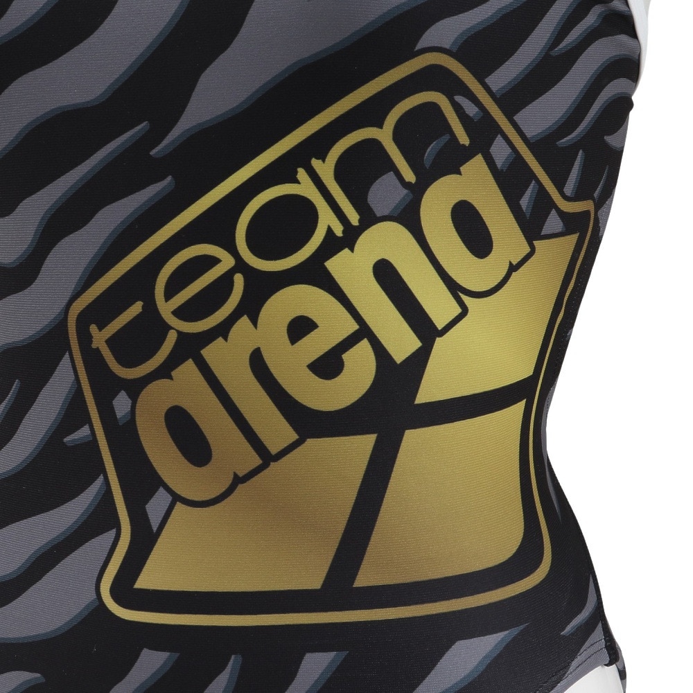 アリーナ（ARENA）（レディース）競泳水着 水泳 トレーニングワンピース AS5SWM03L BKGD