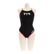 ティーワイアール(TYR)(レディース)競泳水着 レディース 水泳 フレックスバック DOUBLE P. FDSPL112 BKRD