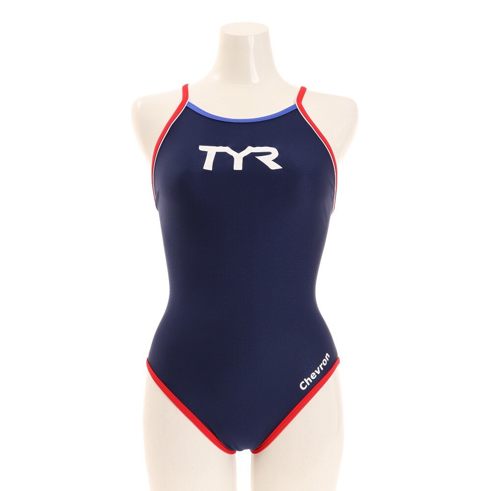 ティア（TYR）（レディース）競泳水着 レディース 水泳 フレックスバック DOUBLE P FDSPL112 NVRD