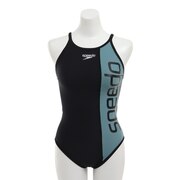 スピード（SPEEDO）（レディース）競泳水着 レディース 水泳 スタックアルファターンズスーツ STW02109 KG