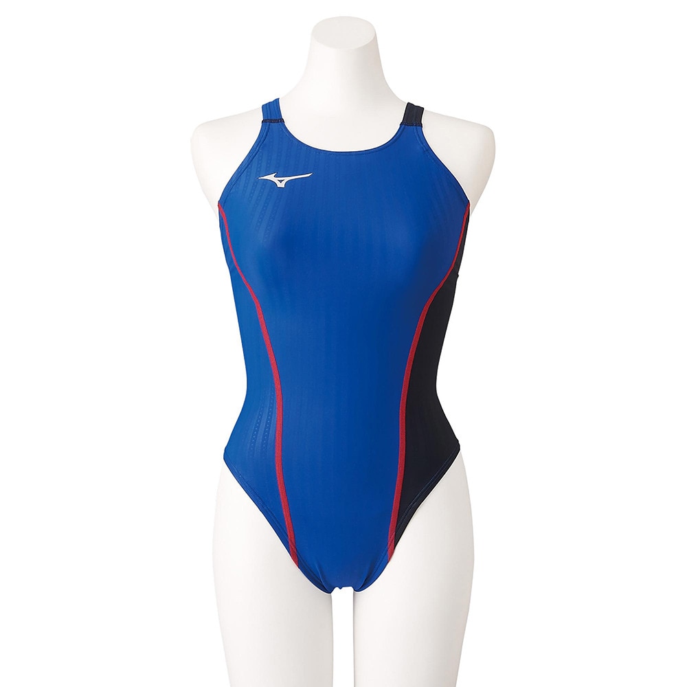 ミズノ（MIZUNO）（レディース）競泳水着 レディース 水泳 競泳練習用エクサースーツUP ミディアムカット N2MA076027