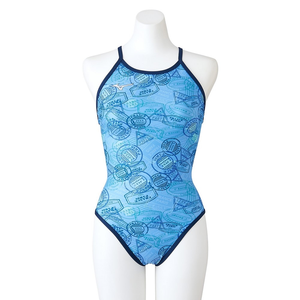 ミズノ（MIZUNO）（レディース）競泳水着 レディース 水泳 練習用 Rikako ikee collection ミディアムカット  N2MAA76628 スポーツ用品はスーパースポーツゼビオ