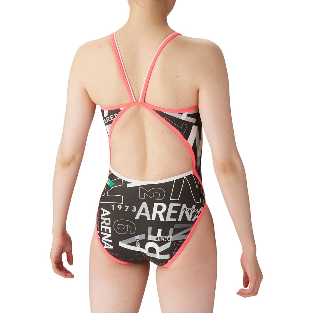 アリーナ（ARENA）（レディース）競泳水着 レディース 水泳 トレーニングワンピース SAR-4133W BKPK