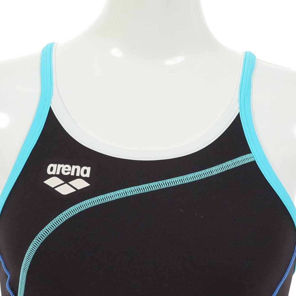 アリーナ（ARENA）（レディース）競泳水着 レディース 水泳 トレーニング ワンピース スパッツ SAR-4101W BKTQ