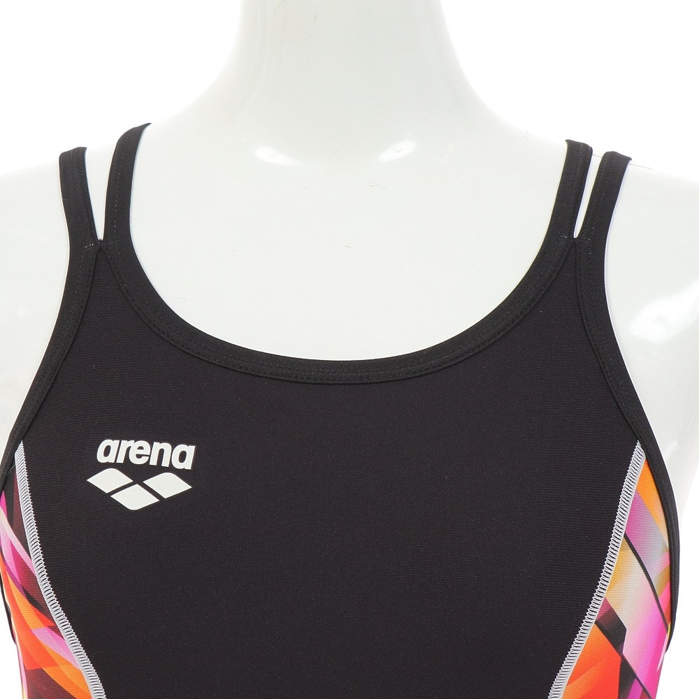 アリーナ（ARENA）（レディース）競泳水着 レディース 水泳 トレーニング ワンピース スパッツ SAR-4120W BKBK