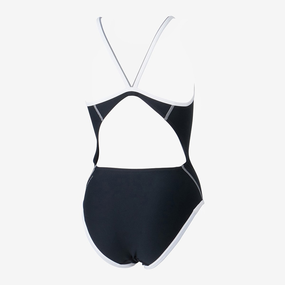 スピード（SPEEDO）（レディース）競泳水着 レディース 水泳 ゼブラ スタック ターンズスーツ STW02410 KW
