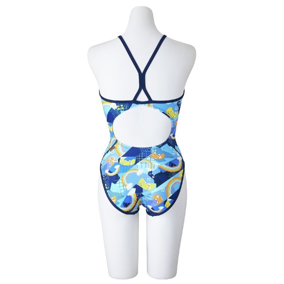 ミズノ（MIZUNO）（レディース）競泳水着 水泳 練習用 Rikako Ikee collection EX ミディアムカット N2MAC26627