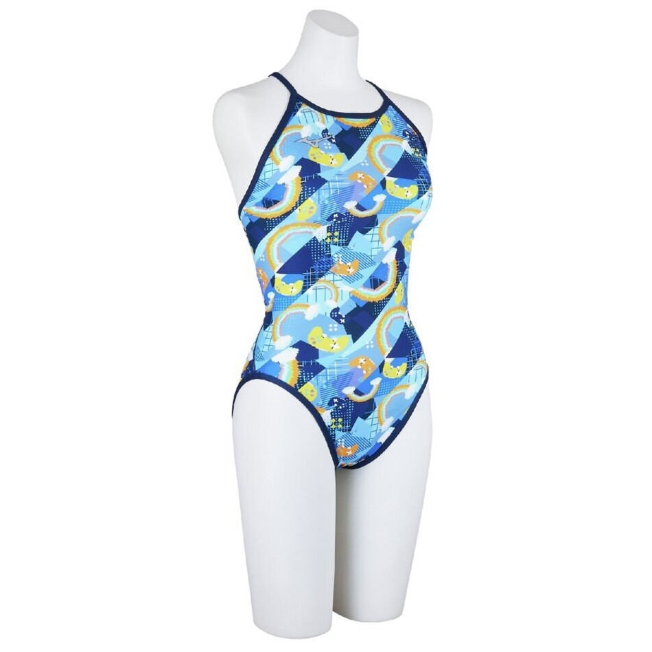 ミズノ（MIZUNO）（レディース）競泳水着 水泳 練習用 Rikako Ikee collection EX ミディアムカット N2MAC26627