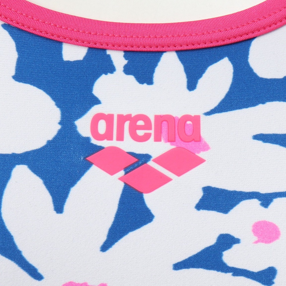アリーナ（ARENA）（レディース）競泳水着 水泳 ECOタフ トレーニングワンピース 青×ピンク SS-Lサイズ AS5SWM10L BLPK スイムウェア オールインワン