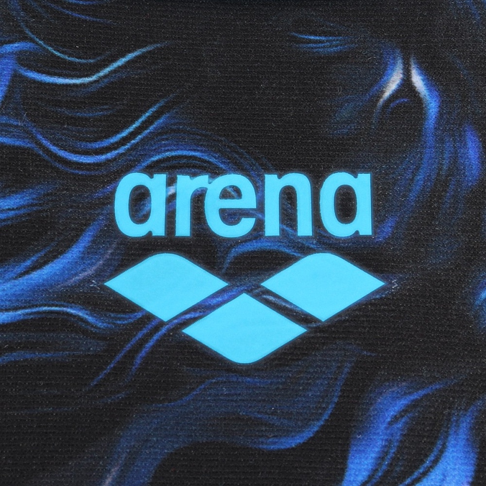 アリーナ（ARENA）（レディース）競泳水着 水泳 タフスーツ ダブルストラップ ワンピース オープンバック AS5FWMS1L BKBL