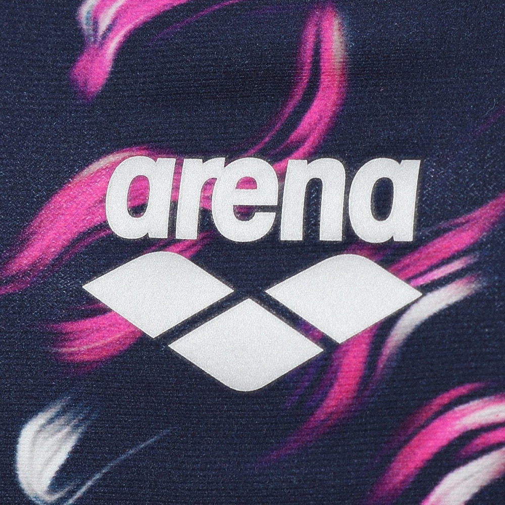アリーナ（ARENA）（レディース）競泳水着 水泳 &トレ-ニング ダブルストラップ ワンピース オープンバック AS5FWMS1L NVPK