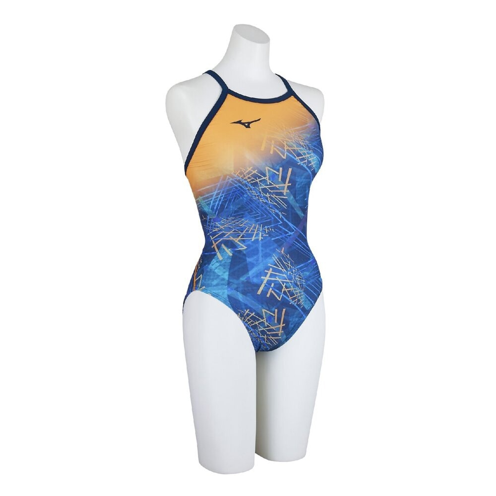 ミズノ（MIZUNO）（レディース）競泳水着 レディース 水泳 競泳練習用ミディアムカット N2MAC77184
