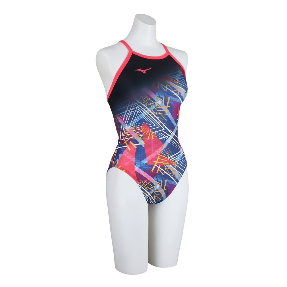 ミズノ（MIZUNO）（レディース）競泳水着 レディース 水泳 競泳練習用ミディアムカット N2MAC77196
