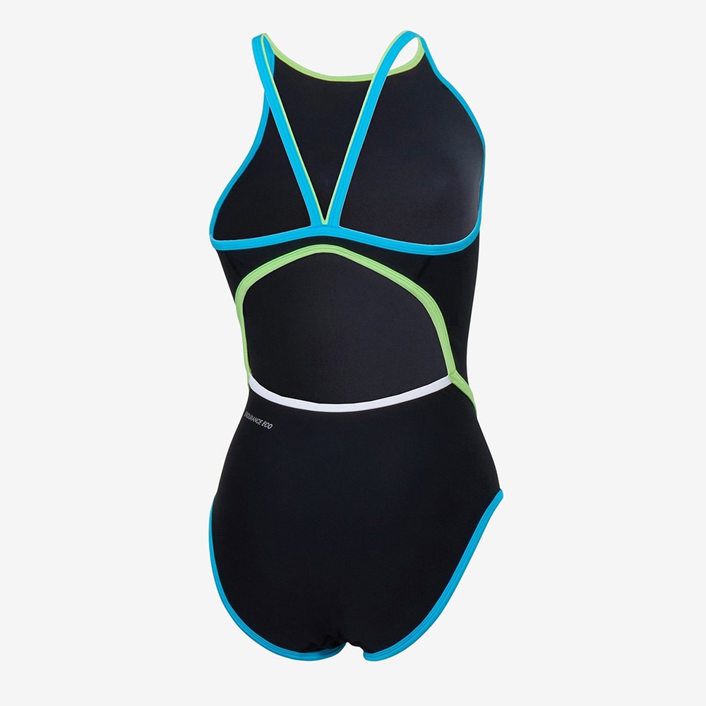 スピード（SPEEDO）（レディース）競泳水着 レディース 水泳 エフシーターンズスーツ ターコイズ M-LLサイズ STW02550 TQ スイムウェア トレーニング水着