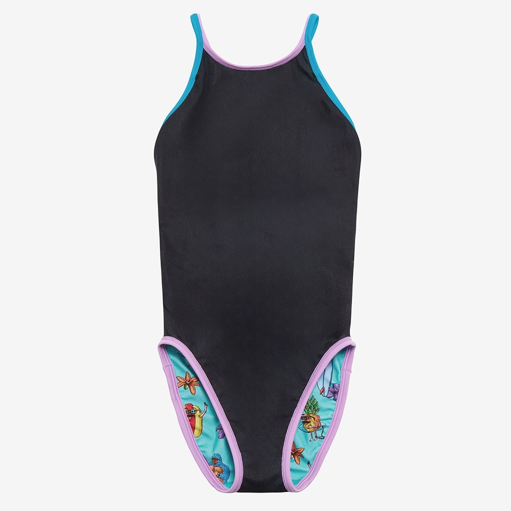 スピード（SPEEDO）（レディース）競泳水着 レディース 水泳 モルガ ターンズスーツ STW02551MU TQ