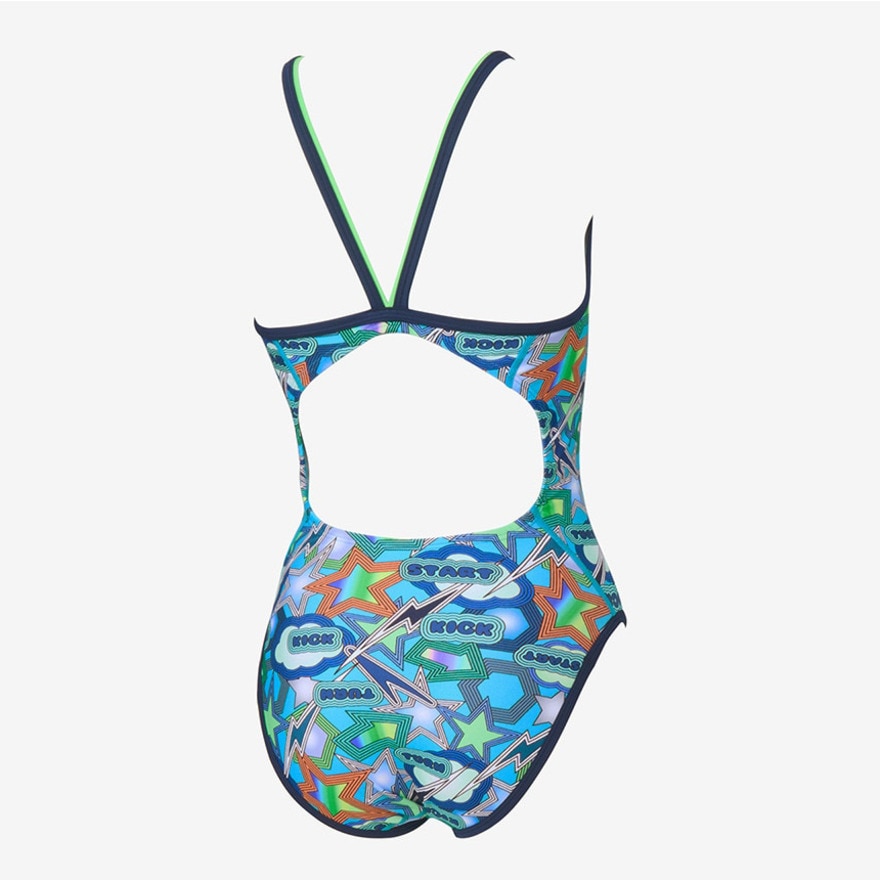 スピード（SPEEDO）（レディース）競泳水着 レディース 水泳 スパークリング ブーンターンズ スーツ STW02556 BL