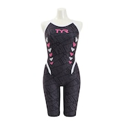 ティア（TYR）（レディース）競泳水着 ANYTIME CHEVRON FLEXBACK SHORT JOHN SCHEV-18M BKPK