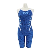 ティア（TYR）（レディース）競泳水着 ANYTIME CHEVRON FLEXBACK SHORT JOHN SCHEV-18M BLSX