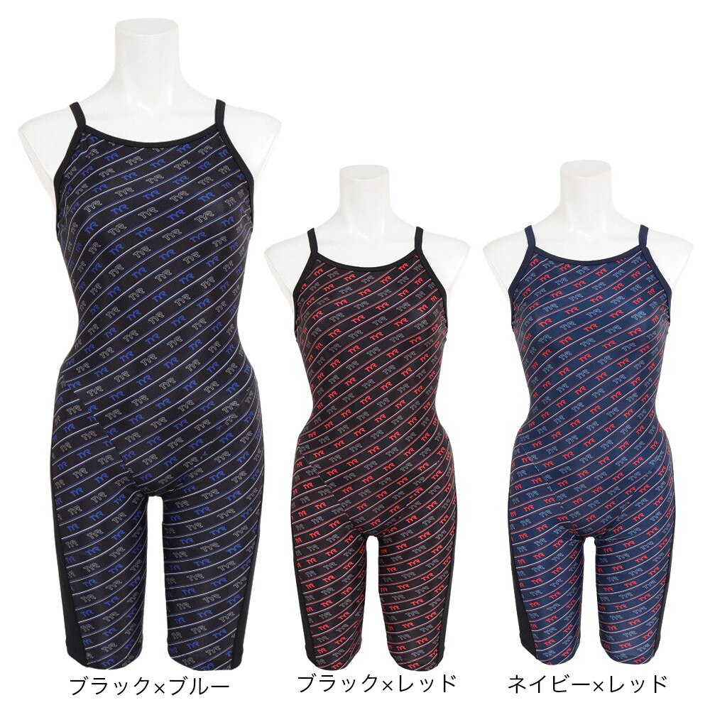 ティア（TYR）（レディース）競泳水着 レディース 水泳 フレックスバック ショートジョン SFORE522 BKRD