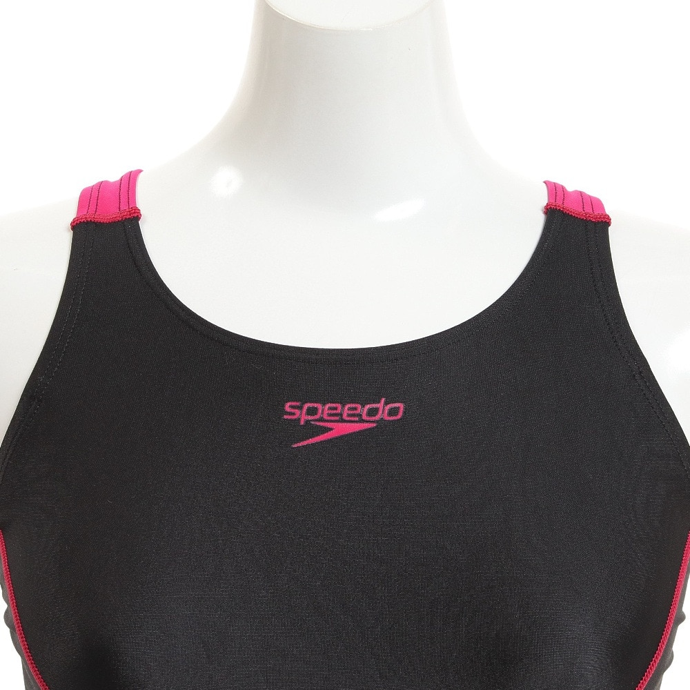スピード（SPEEDO）（レディース）競泳水着 水泳 フレックスシグマカイセミオープンバックニースキン FINA承認 SCW12303F WY