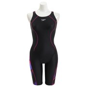 スピード（SPEEDO）（レディース）競泳水着 レディース 水泳 フレックス シグマ カイ セミ オープンバック ニースキン FINA承認 SCW12307F PN