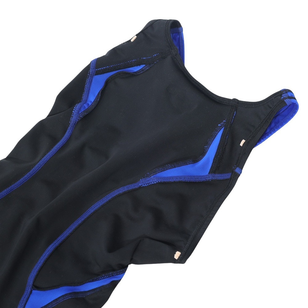 スピード（SPEEDO）（レディース）水着 水泳 フレックス シグマカイ セミオープンバックニースキン WA承認モデル  S-LLサイズ SCW12302F RB 撥水 4分丈 運動