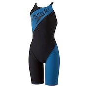 スピード(SPEEDO)(レディース)競泳水着 レディース 水泳 パネルフリージリーターンズニースキン STW12303 KN