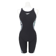 スピード(SPEEDO)(レディース)競泳水着 レディース 水泳 SEA WORLD T-KNEE STW12353 KG