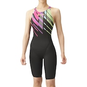 (レディース)競泳水着 レディース 水泳 レーシング ワンピース スパッツ WA承認モデル ARN-4040W BKPK
