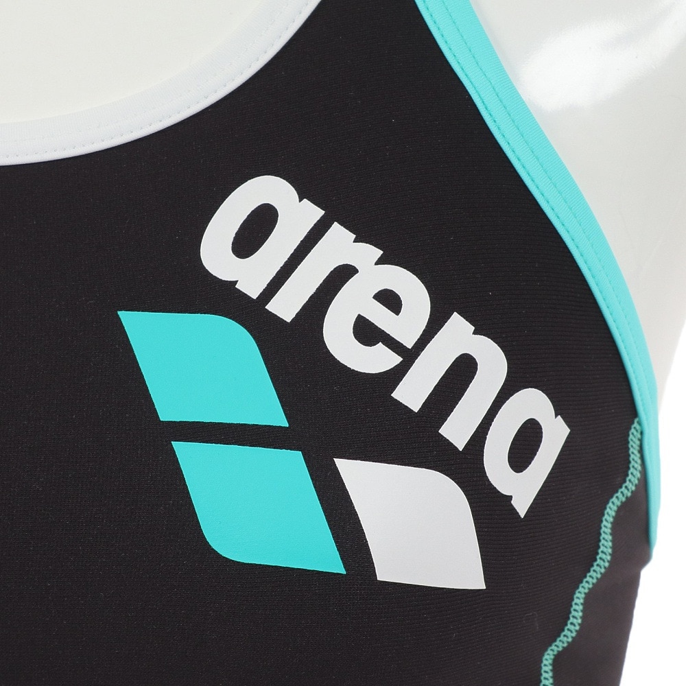 アリーナ（ARENA）（レディース）競泳水着 レディース 水泳 トレーニングワンピーススパッツ SAR-4103W BKMT