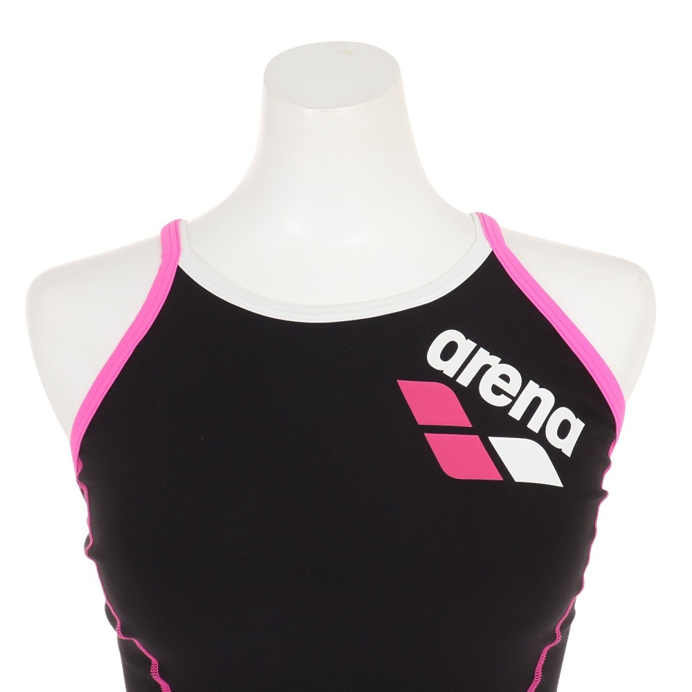 アリーナ（ARENA）（レディース）競泳水着 レディース 水泳 トレ-ニングワンピ-ススパッツ SAR-4103W BKPK