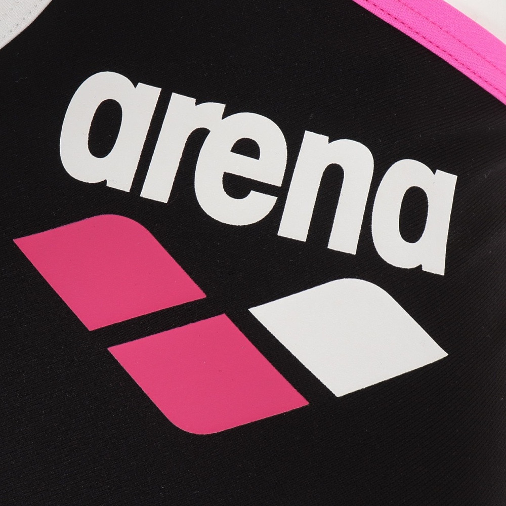 アリーナ（ARENA）（レディース）競泳水着 レディース 水泳 トレ-ニングワンピ-ススパッツ SAR-4103W BKPK