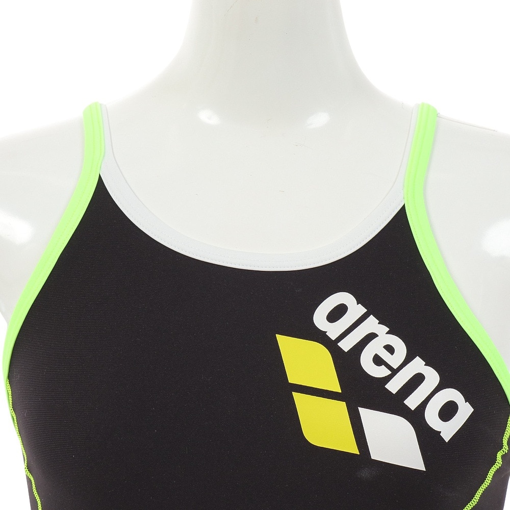 アリーナ（ARENA）（レディース）競泳水着 レディース 水泳 トレーニングワンピーススパッツ SAR-4103W BKYL