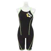 (レディース)競泳水着 レディース 水泳 トレーニングワンピーススパッツ SAR-4103W BKYL
