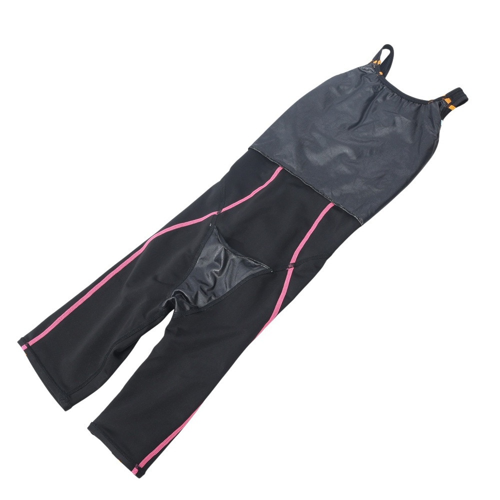 ミズノ（MIZUNO）（レディース）競泳水着 レディース 水泳 ハーフスーツ マスターズバック WA承認モデル 黒 S-3Lサイズ N2MGB24590 公式大会使用可 撥水
