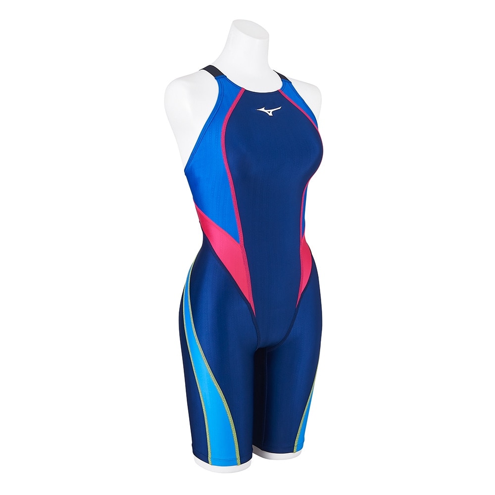 ミズノ（MIZUNO）（レディース）水着 レディース 水泳 競泳用ハーフスーツ レースオープンバック WA承認モデル N2MGB22082