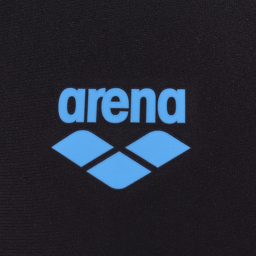 アリーナ（ARENA）（レディース）競泳水着 レディース 水泳 トレーニングワンピーススパッツ オープンバック ハーフレッグ AS4FWM07W BKWH