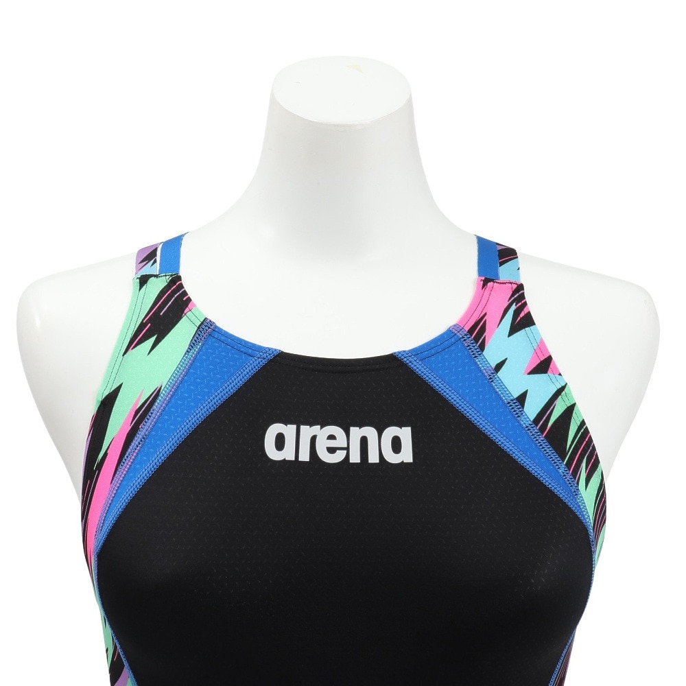アリーナ（ARENA）（レディース）競泳水着 レディース 水泳 アクアアドバンスド レーシングワンピーススパッツ WA承認 AS5SRC23L BKBL