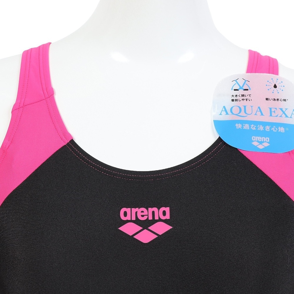 アリーナ（ARENA）（レディース）競泳水着 水泳 フィットネスワンピーススパッツ AS5SWF00L BKPK