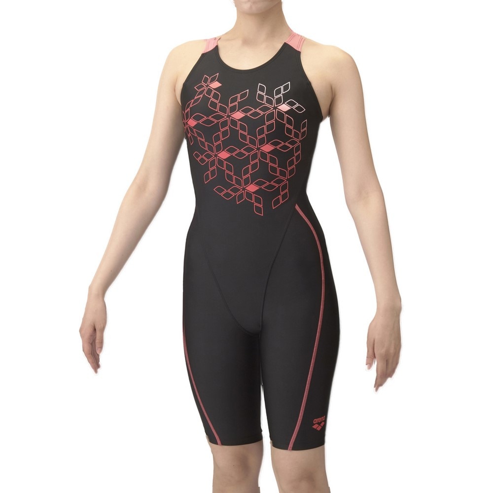 アリーナ（ARENA）（レディース）競泳水着 レディース 水泳 フィットネス ワンピース スパッツ AS5SWF10L BKRD