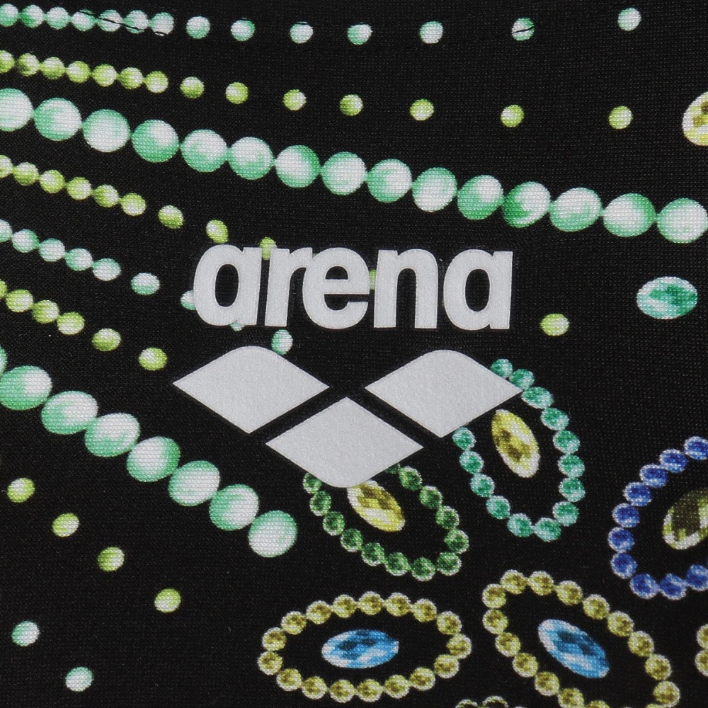 アリーナ（ARENA）（レディース）競泳水着 水泳 アクアエクサ フィットネスワンピーススパッツ AS5SWF14L BKGR