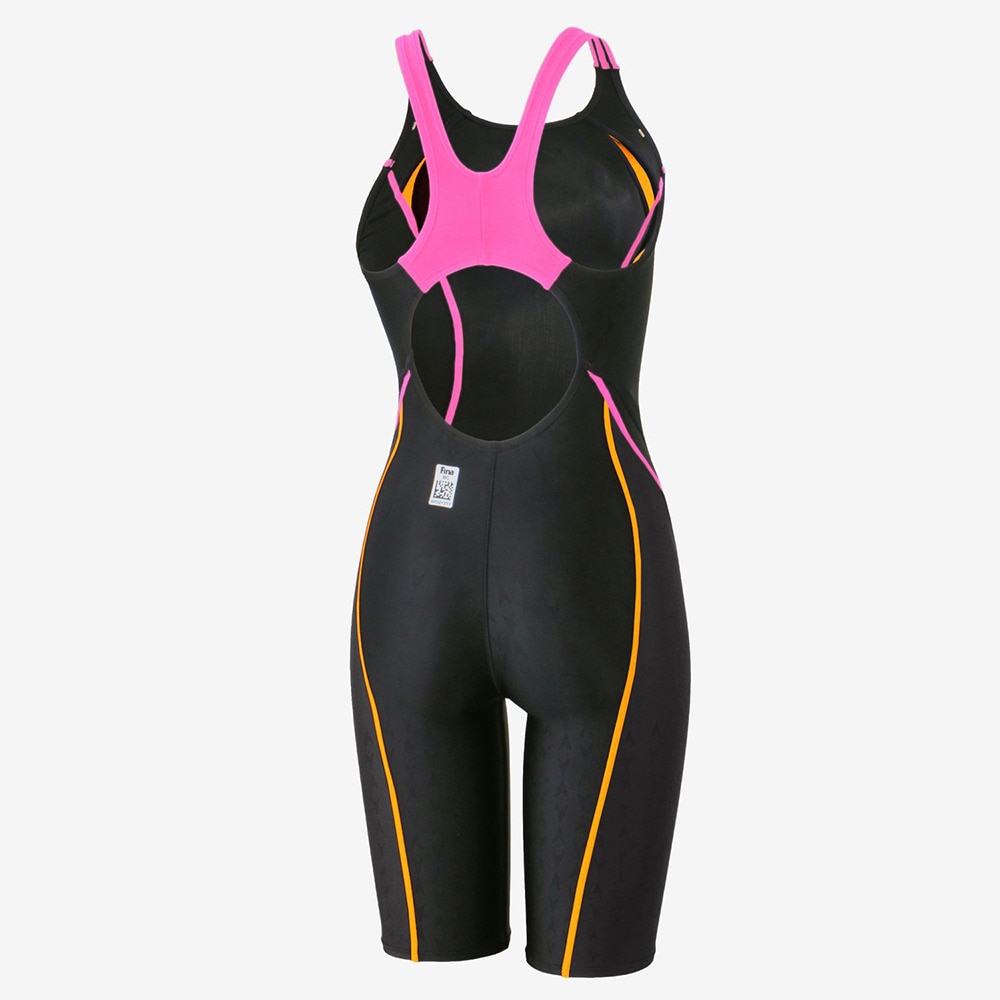 スピード（SPEEDO）（レディース）競泳水着 レディース 水泳 フレックスシグマカイセミオープンバックニースキン WA承認 ピンク SS-3L SCW12302FG PP 競技用