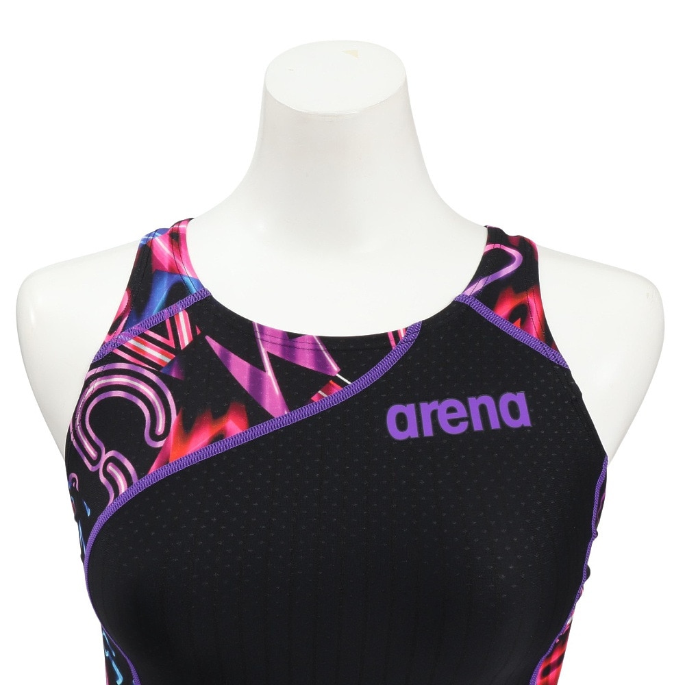 アリーナ（ARENA）（レディース）競泳水着 レディース 水泳 レーシングワンピーススパッツ WA承認モデル AS5FRC60L BKPP
