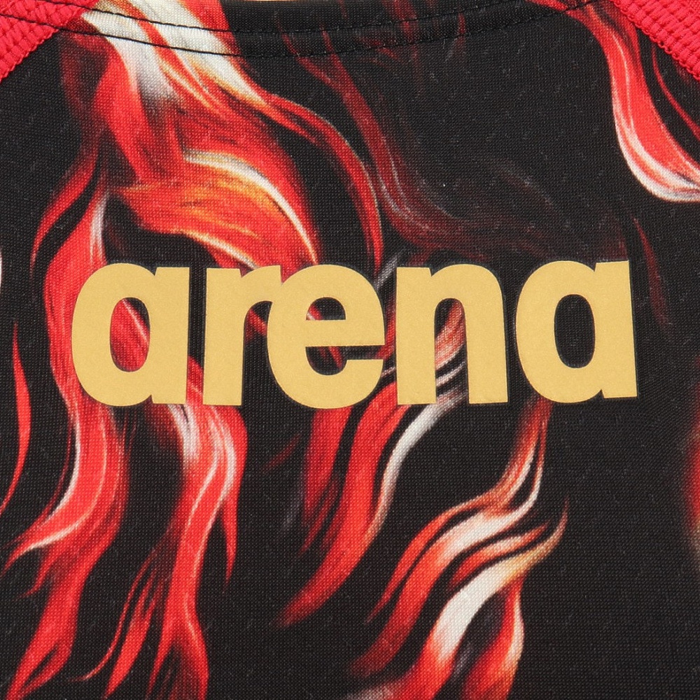 アリーナ（ARENA）（レディース）競泳水着 水泳 ダブルストラップ スパッツ WA承認モデル AS5FRCS8L BKRD