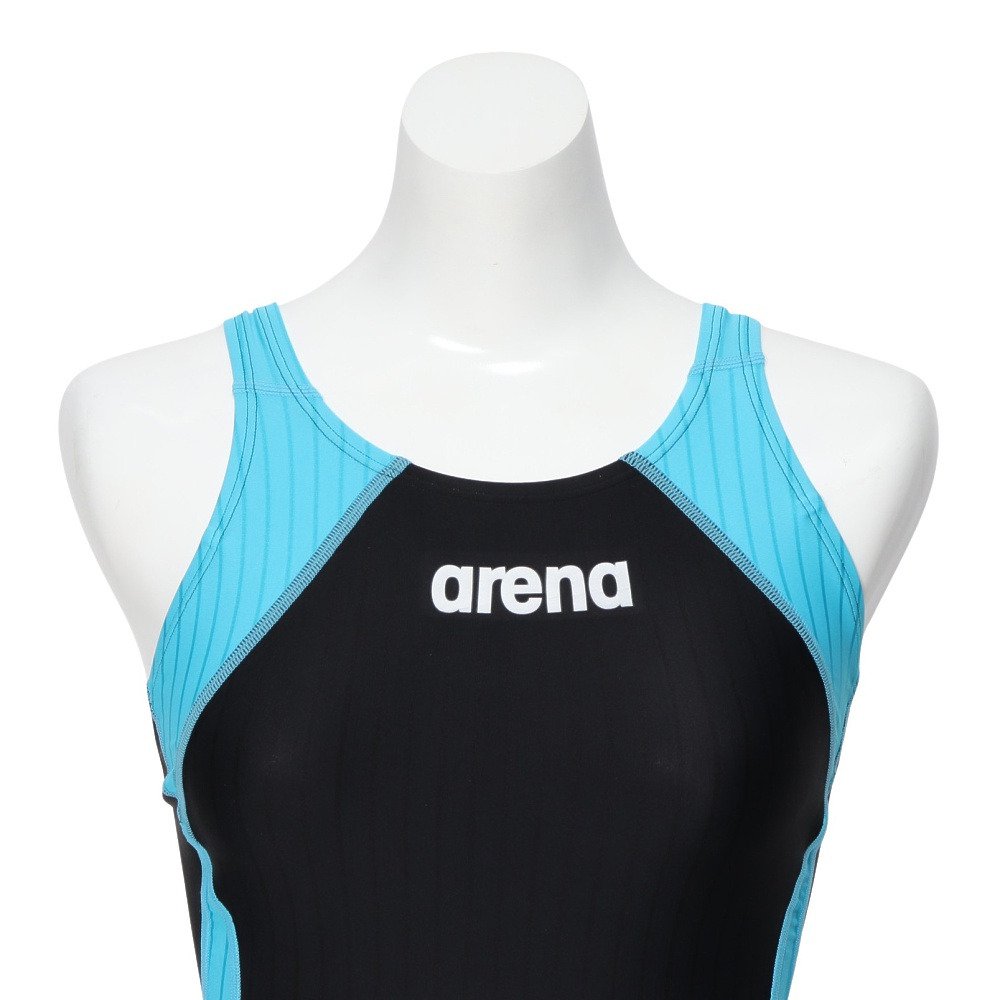 arena 黒 競泳水着 アリーナ（arena） ジュニア 水泳 競泳水着 トレーニングワンピース