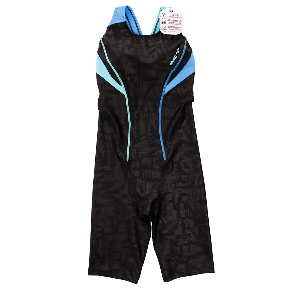  水着 レディース オールインワン サークルバックスパッツ LAR-0202W BLU